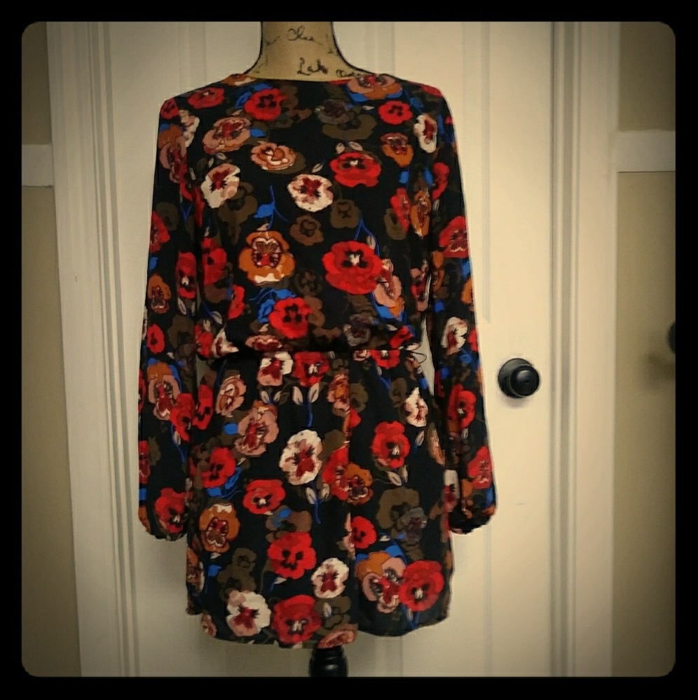 Flower Printed Romper